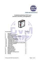 DVM International LVD-N1 Series Installatiehandleiding