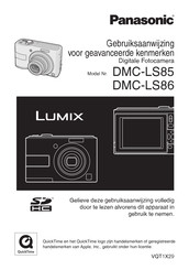 Panasonic LUMIX DMC-LS86 Gebruiksaanwijzing