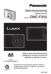 Panasonic Lumix DMC-FX55 Gebruiksaanwijzing