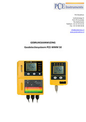 PCE Instruments PCE-WMM 50 Gebruiksaanwijzing