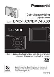 Panasonic lumix DMC-FX37 Gebruiksaanwijzing