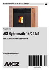 Mcz AKI Hydromatic 16/24 M1 Handleiding Voor Installatie En Gebruik