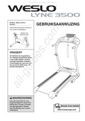 Weslo WETL14707.0 Gebruiksaanwijzing