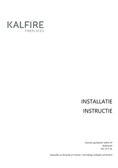 Kalfire GP60/79F Handleiding