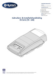 Centurion KS Series Installatiehandleiding