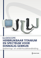 Verathon GLIDESCOPE Titanium Bedienings- En Onderhoudshandleiding