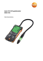 TESTO 0560 3164 Gebruiksaanwijzing