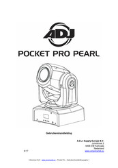 ADJ Pocket Pro Pearl Gebruikershandleiding