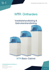 WTR Ontharders Basic-Cabinet WTR Basic 4 Installatiehandleiding