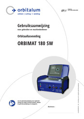 Orbitalum ORBIMAT 180 SW Gebruiksaanwijzing