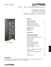 Lutron LCP128 Installatiehandleiding