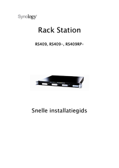 Synology Rack Station RS409RP+ Snelle-Installatiegids