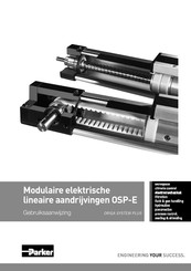 Parker OSP-E50BHD OSP-E25B Gebruiksaanwijzing