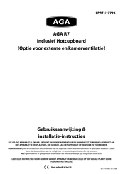 AGA R7 Gebruiksaanwijzing