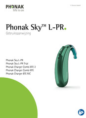 Phonak Sky L70-PR Gebruiksaanwijzing