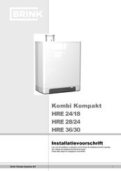 Brink Kombi Kompakt HRE 24/18 Installatievoorschrift