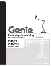 Genie Z-45/25 Bedieningshandleiding