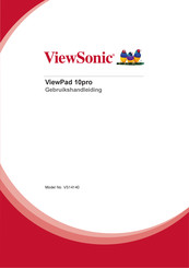 ViewSonic VS14140 Gebruikshandleiding