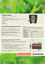 Gardena R80Li Handleiding