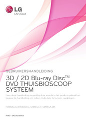 LG 3D/2D Blu-ray Disc SH86SG-F Gebruikershandleiding