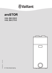 Vaillant aroSTOR VWL BM 200/5 Gebruiksaanwijzing