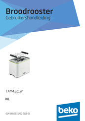 Beko TAM4321W Gebruikershandleiding