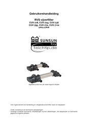 TeichTip SUNSUN CUV-724 Gebruikershandleiding