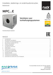 Ruck Ventilatoren 126656 Handleiding