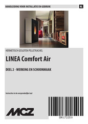 MCZ LINEA Comfort Air Handleiding Voor Installatie En Gebruik