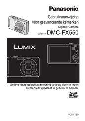 Panasonic LUMIX DMC-FX550 Gebruiksaanwijzing