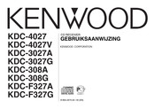 Kenwood KDC-F327G Gebruiksaanwijzing