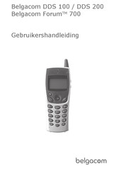 BELGACOM DDS 100 Gebruikershandleiding