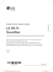 LG SL8YG Eenvoudige Handleiding