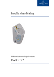 Villeroy & Boch ProDetect 2 Installatiehandleiding