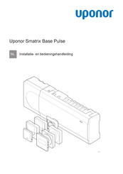 Uponor Smatrix Base Pulse Installatie- En Bedieningshandleiding