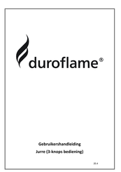 Duroflame Jurre T2 Gebruikershandleiding