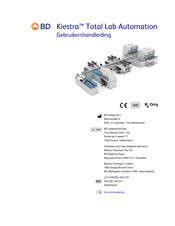 BD Kiestra Total Lab Automation Gebruikershandleiding