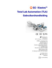 BD Kiestra Total Lab Automation Gebruikershandleiding