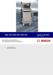 Bosch BEA 250 Handleiding