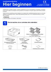 Brother HL-3150CDN Installatiehandleiding