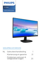 Philips 223V7 Gebruikershandleiding