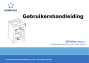 Renkforce Basic 3 Gebruikershandleiding