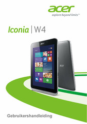 Acer Iconia W4 Series Gebruikershandleiding