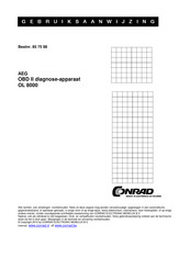 Conrad 85 75 98 Gebruiksaanwijzing