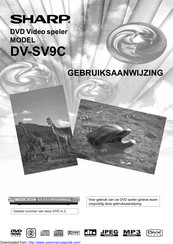 Sharp DV-SV9C Gebruiksaanwijzing