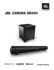 Harman JBL CINEMA SB450 Bedieningshandleiding