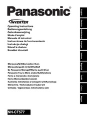 Panasonic NN-CT577 Gebruiksaanwijzing