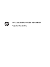 HP DL380z Gen9 Gebruikershandleiding