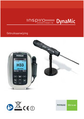 Phonak inspiro DynaMic Gebruiksaanwijzing