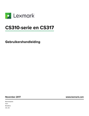 Lexmark 210 Gebruikershandleiding